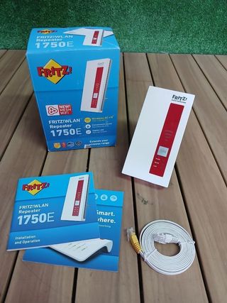 AVM Fritz!WLAN Repeater 1750E repetidor de WiFi