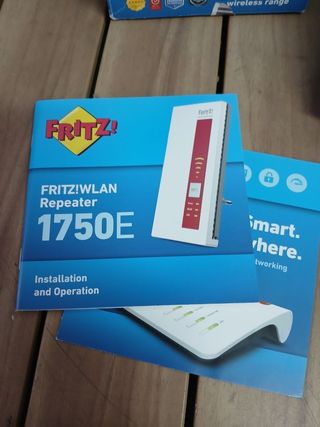 AVM Fritz!WLAN Repeater 1750E repetidor de WiFi