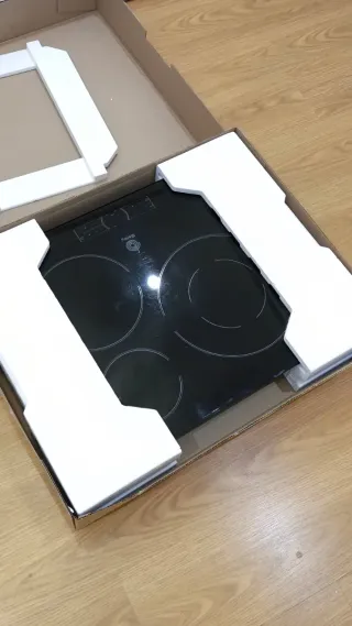 Placa de inducción Balay cristal perfecto
