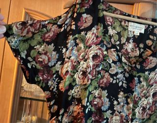 Vestido Ralph Lauren floral negro