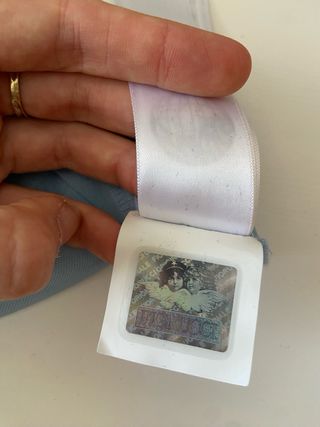 Vestido Fiorucci mini azul talla L