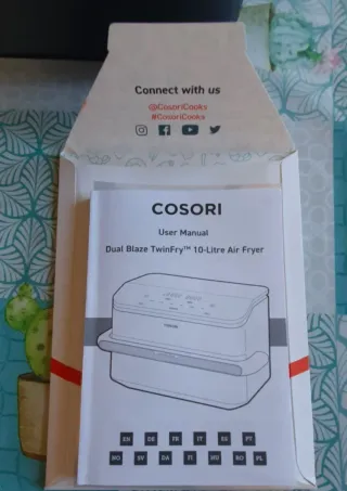 Freidora de Aire Cosori Dual Blaze
