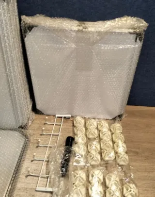 SONGMICS Mueble Zapatero Plástico, 8 Compartimento