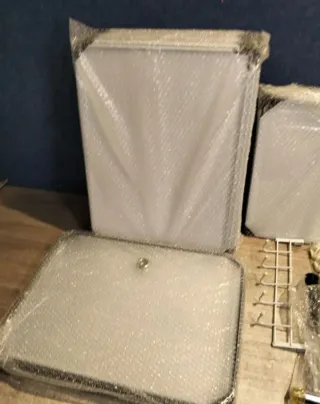 SONGMICS Mueble Zapatero Plástico, 8 Compartimento