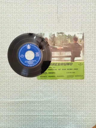 Torrebruno canta éxitos Festival San Remo 1962