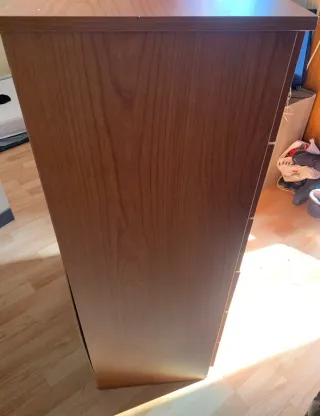 Cómoda Chifonier Madera Clara 6 Cajones