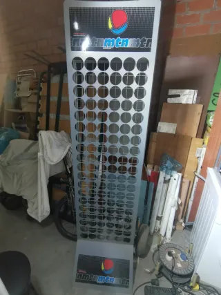 Estantería Expositora Metálica sprays MTN 1999