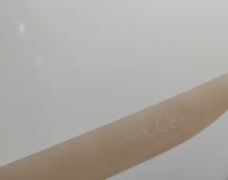 Gafas de sol nacaradas crema y oro dorado