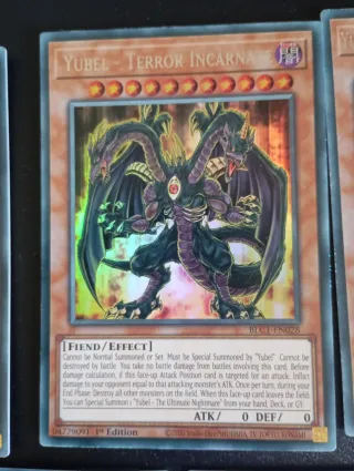 Lotto di 5 Carte Yu-Gi-Oh! Yubel ita eng