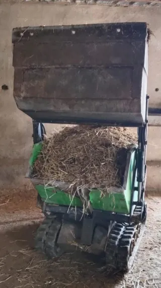 Mini Dumper Merlo con orugas
