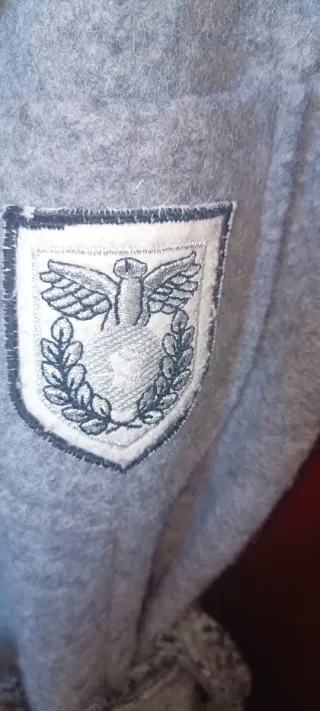 Abrigo Siste's de lana gris de mujer talla M