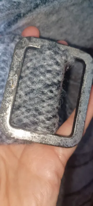 Abrigo Siste's de lana gris de mujer talla M