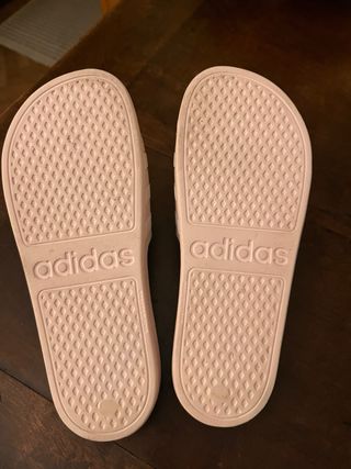 Chanclas Adidas Mujer Rosas y Blancas