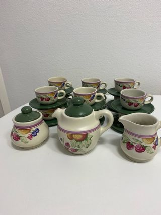 Juego de café Porta Celi hecho a mano