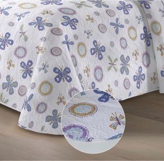 Colcha bouti infantil mariposas