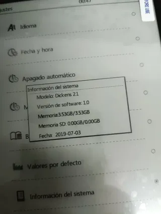 SPC Dickens Light 2 - Libro electrónico con de 6"
