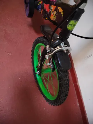 Bicicleta infantil 16 Tortugas Ninja.