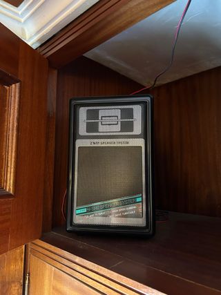 Equipo de música Amstrad con tocadiscos