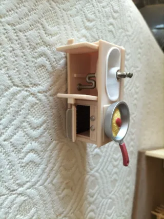 Lote de casas y figuras de Sylvanian Families