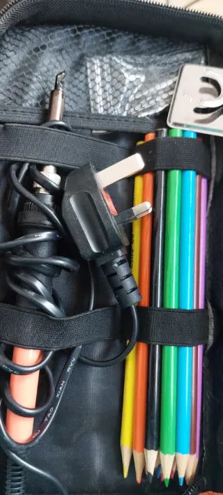 Set 6 Gubias UNIROI Madera+soldador de estaño kit