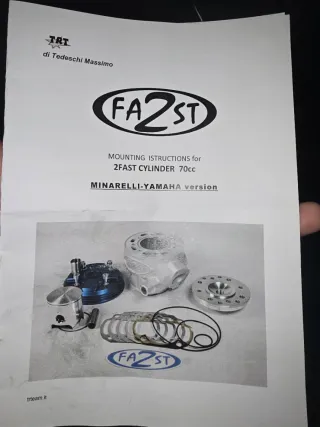 Cilindro 2fast Nuevo Caja Azul/Plata