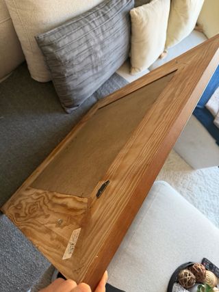 Espejo Madera Maciza Pared