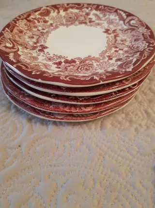 7 Platitos La Cartuja 5,14cm y 2 de 16cm