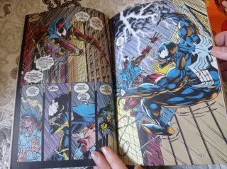 Lote cómics Spider-man lomo blanco