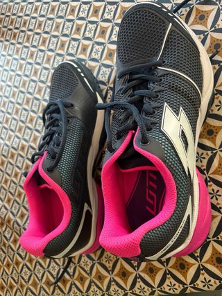 Zapatillas Padel Lotto T. 36.5 Mujer