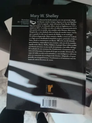 Novelas de suspense y terror: Frankenstein (Spa...