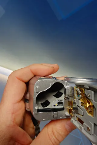 Cámara Digital Olympus C-370 Plata