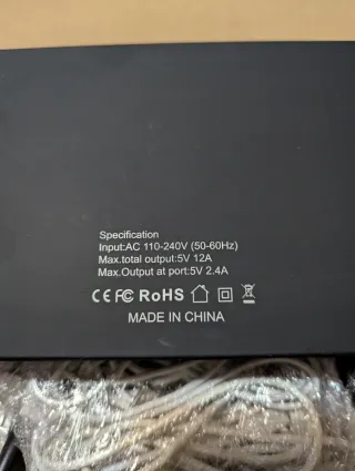 Estación de Carga USB Multipuerto