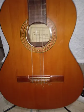 Guitarra Española Artesana Musical Remolino Adalid