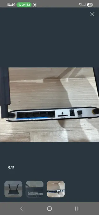 Router D-Link DWR-921 4G LTE Negro