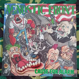 Agnostic Front. Cause For Alarm LP Vinilo 1986