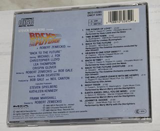 CD Back to the Future 1985 Colonna Sonora