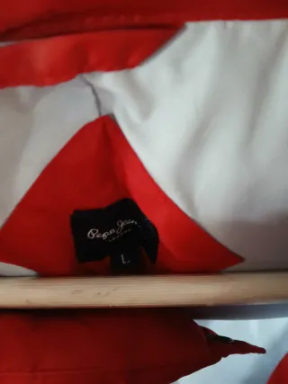 Chaleco Pepe Jeans Rojo Mujer