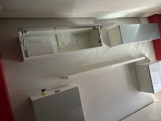 Muebles de salón modulares blancos