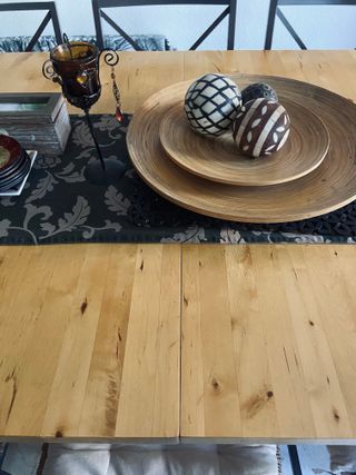 Mesa comedor extensible IKEA 220cm + 9 sillas