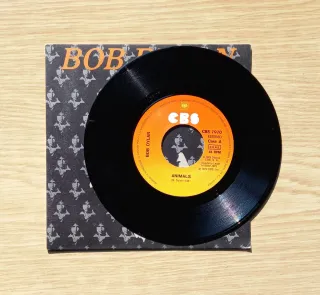 Bob Dylan - Animals. Single España 1979.