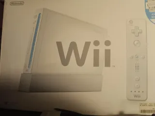 WII BLANCA CON CAJA