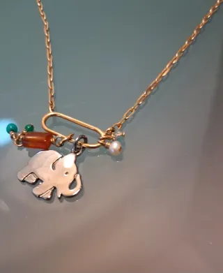 Collar Tous Oro Vibes Elefante