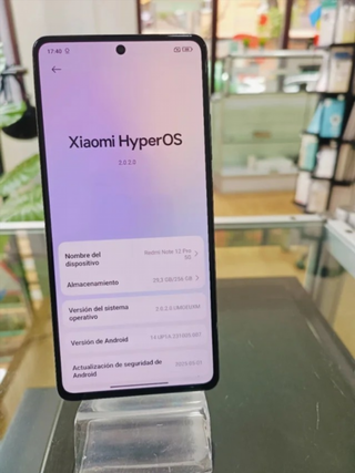 Xiaomi Redmi Note 12 Pro 5G Negro 256GB