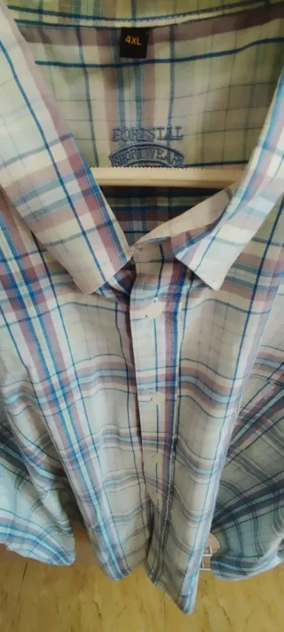 Camisa cuadros Forestal 4XL