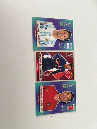Cartas Mundial Qatar 2022: Messi, Varane, Ronaldo