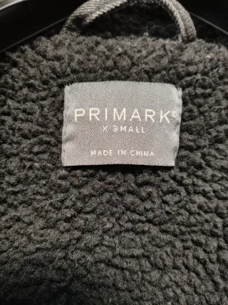 Cazadora vaquera con borrego