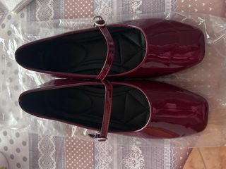 Zapatos Mary Jane charol rojos