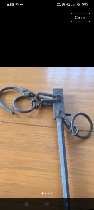 Báscula romana S.XIX