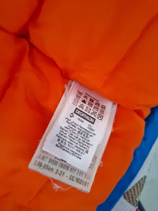 Abrigo niño Quechua azul