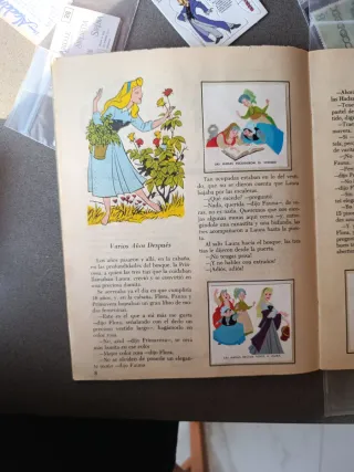 Album cromos La Bella Durmiente Walt Disney